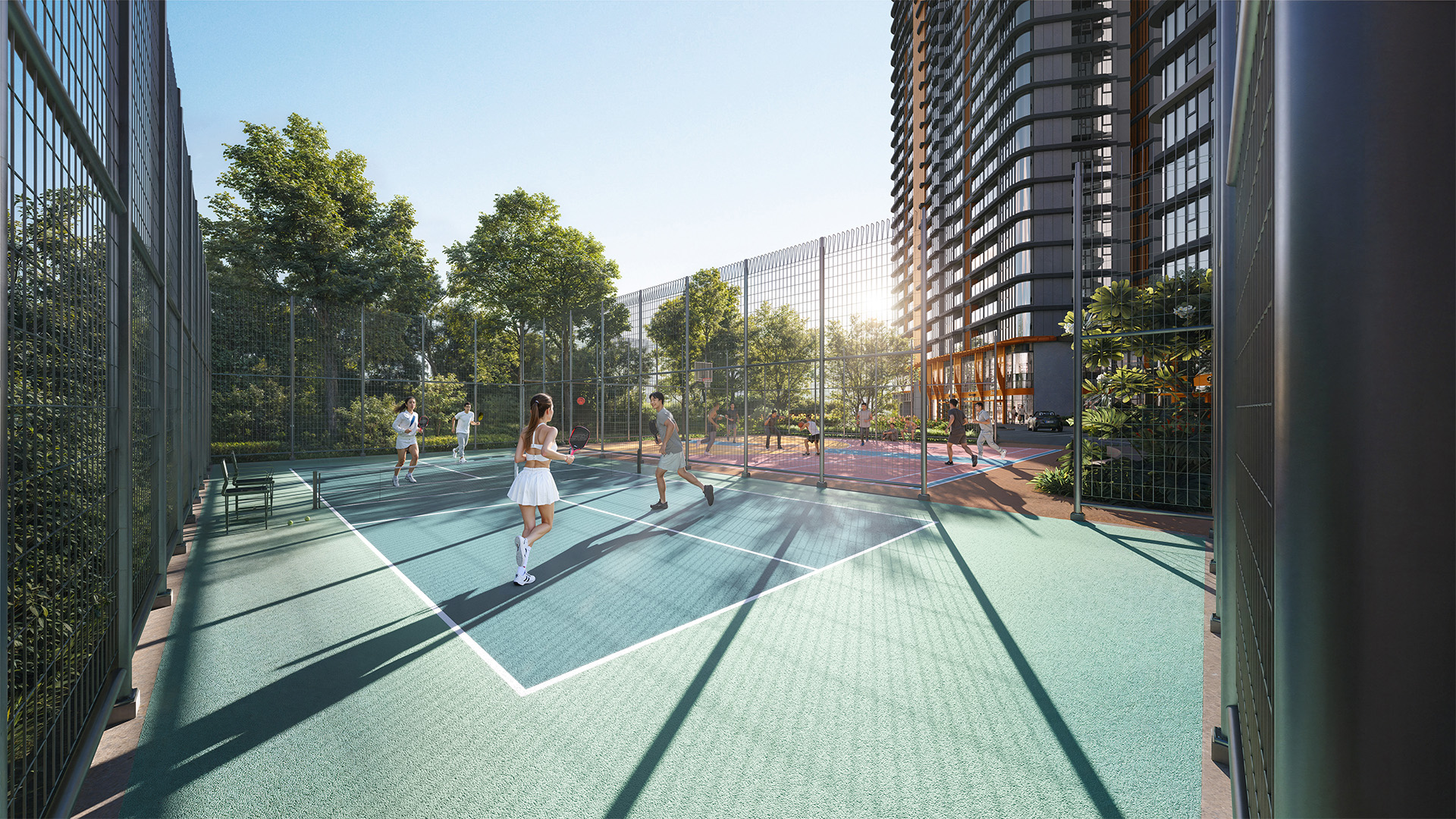 Eaton Park Gamuda_pickle Ball Court