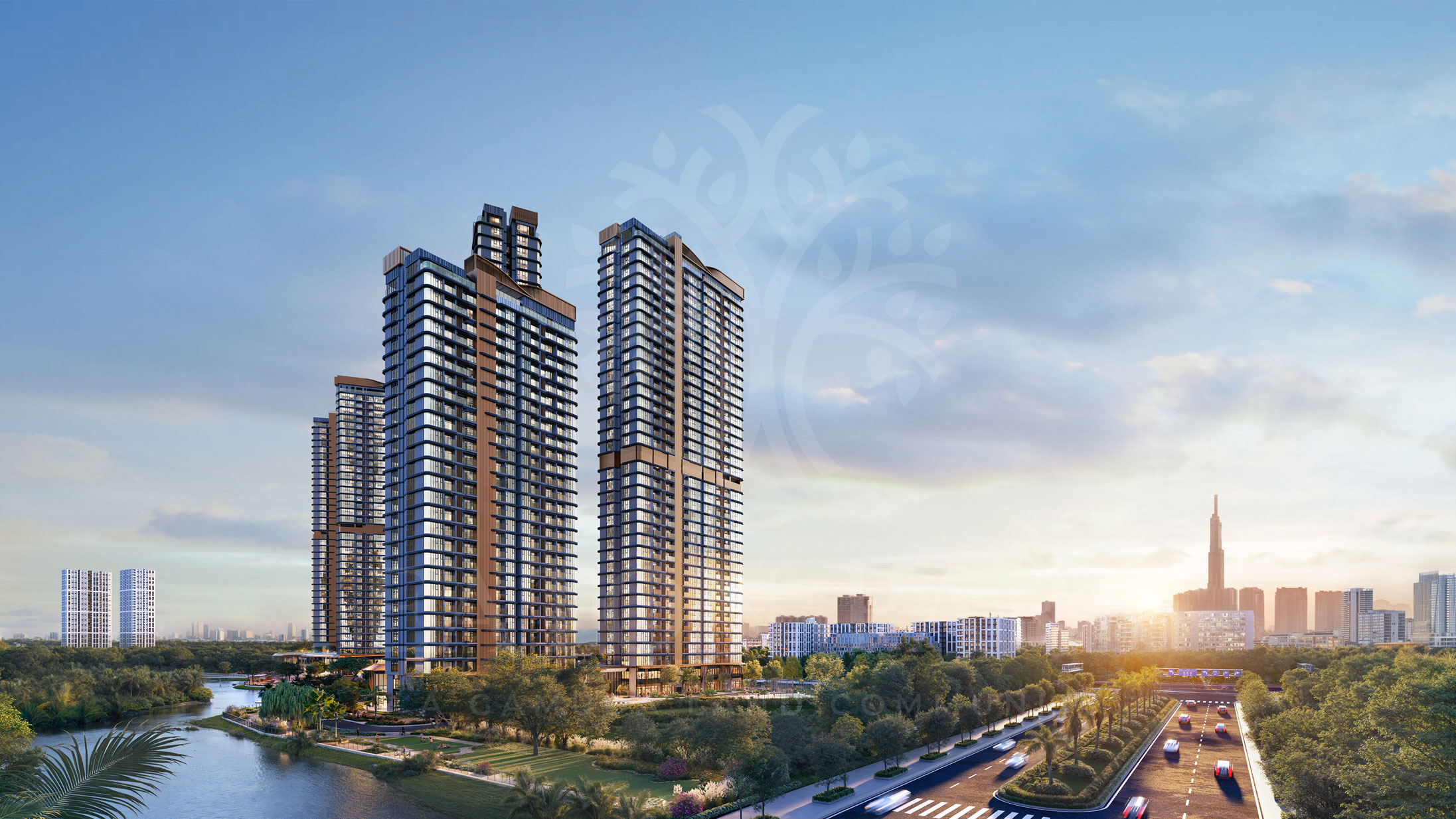 Phối cảnh dự án Eaton Park_Gamuda Land