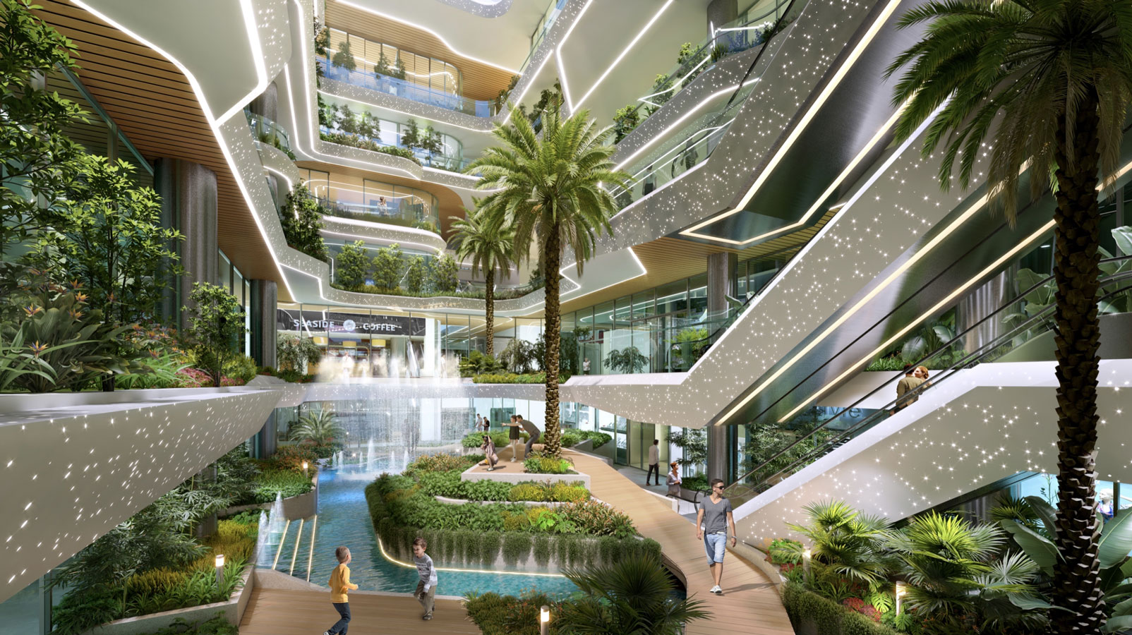 King Crown Infinity_6 Story Shopping Center