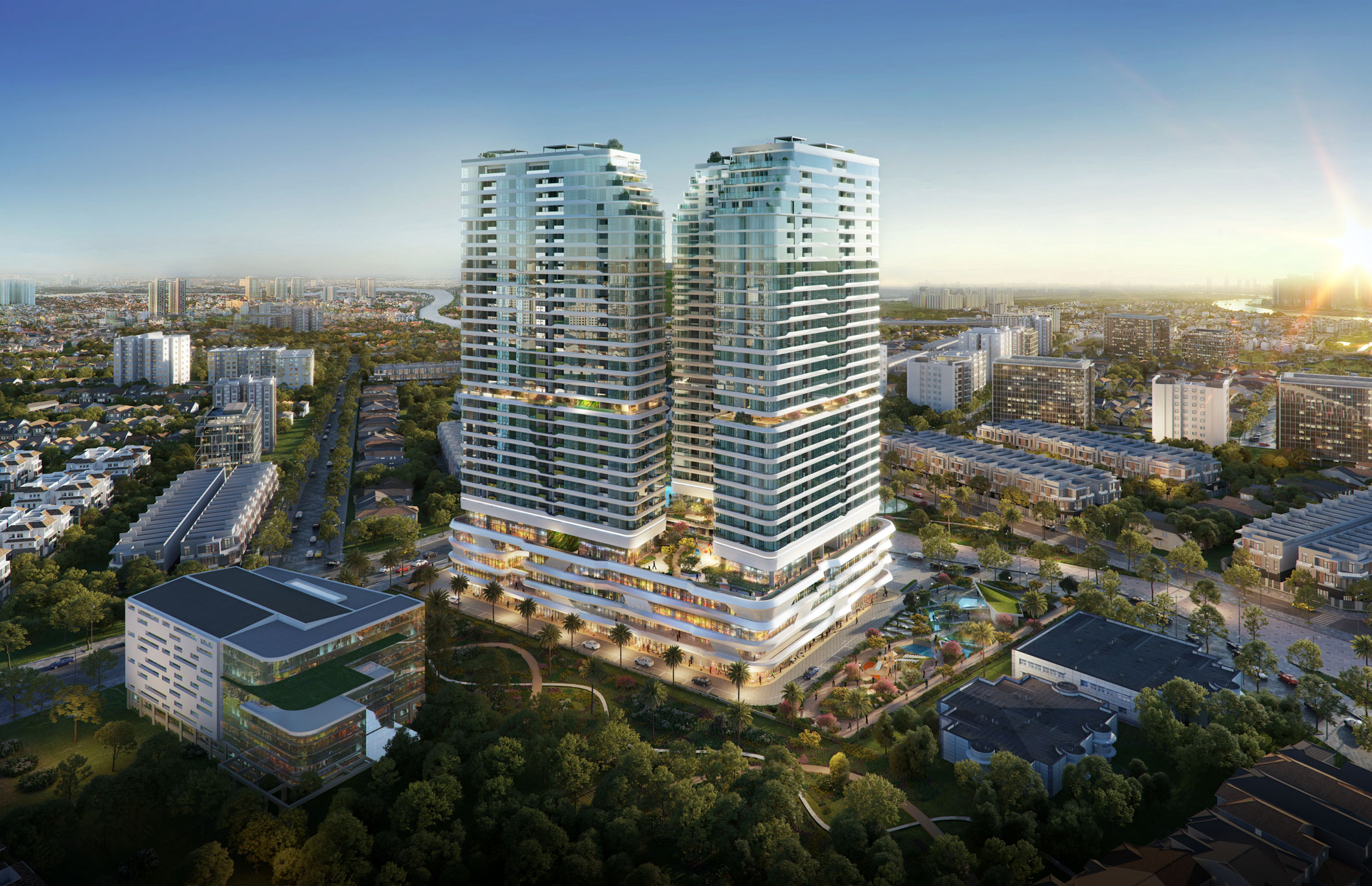 King Crown Infinity_building Perspective