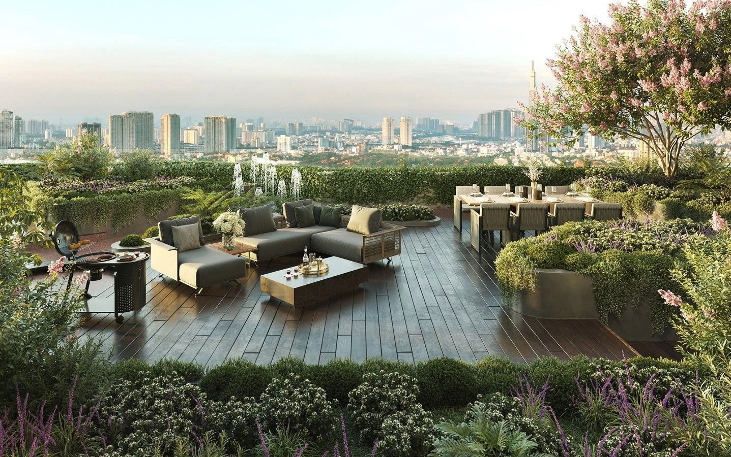 King Crown Infinity_BBQ Ngoài trời