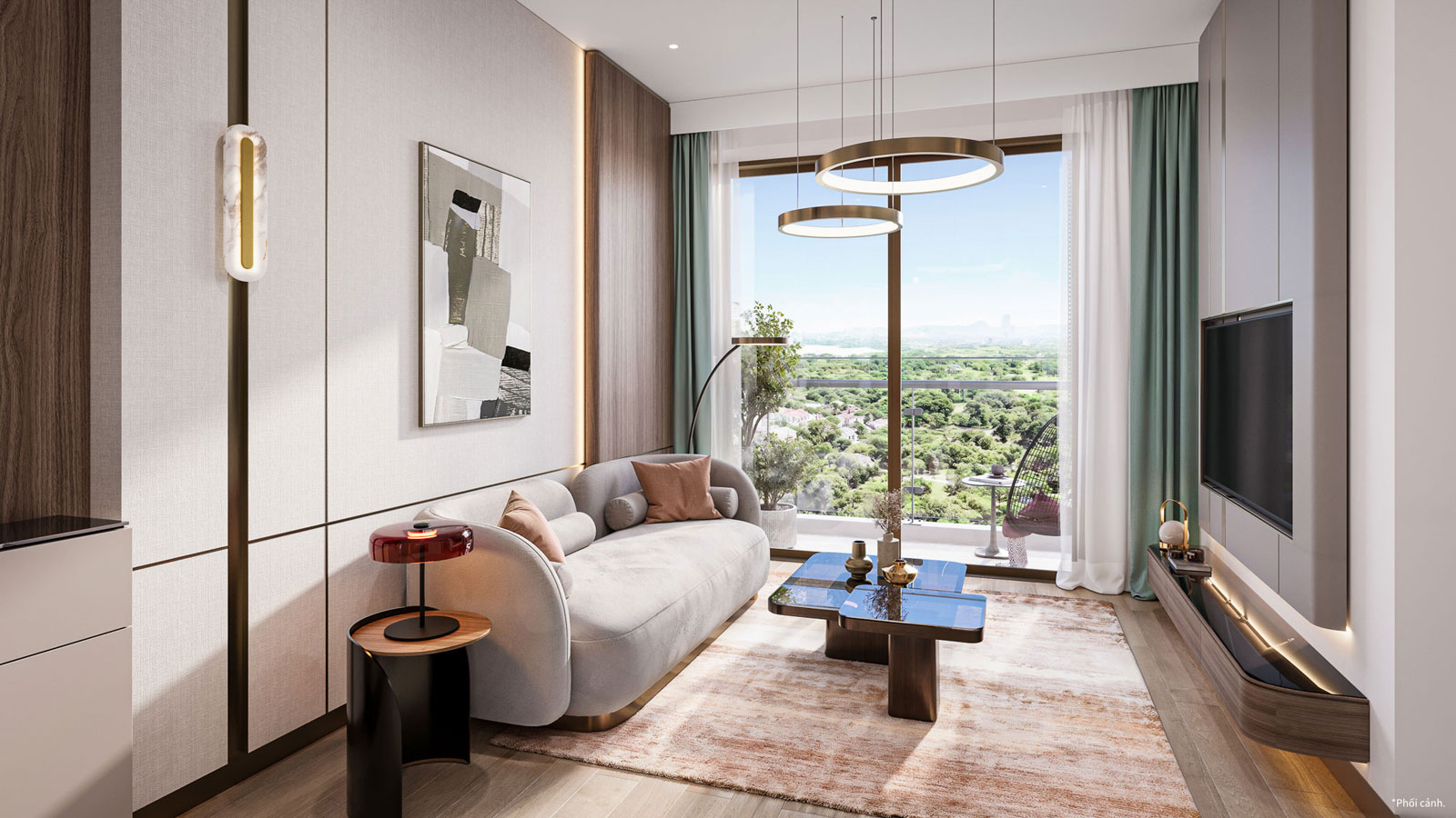 Apartment Interior_masteri Grand Avenue_living Room