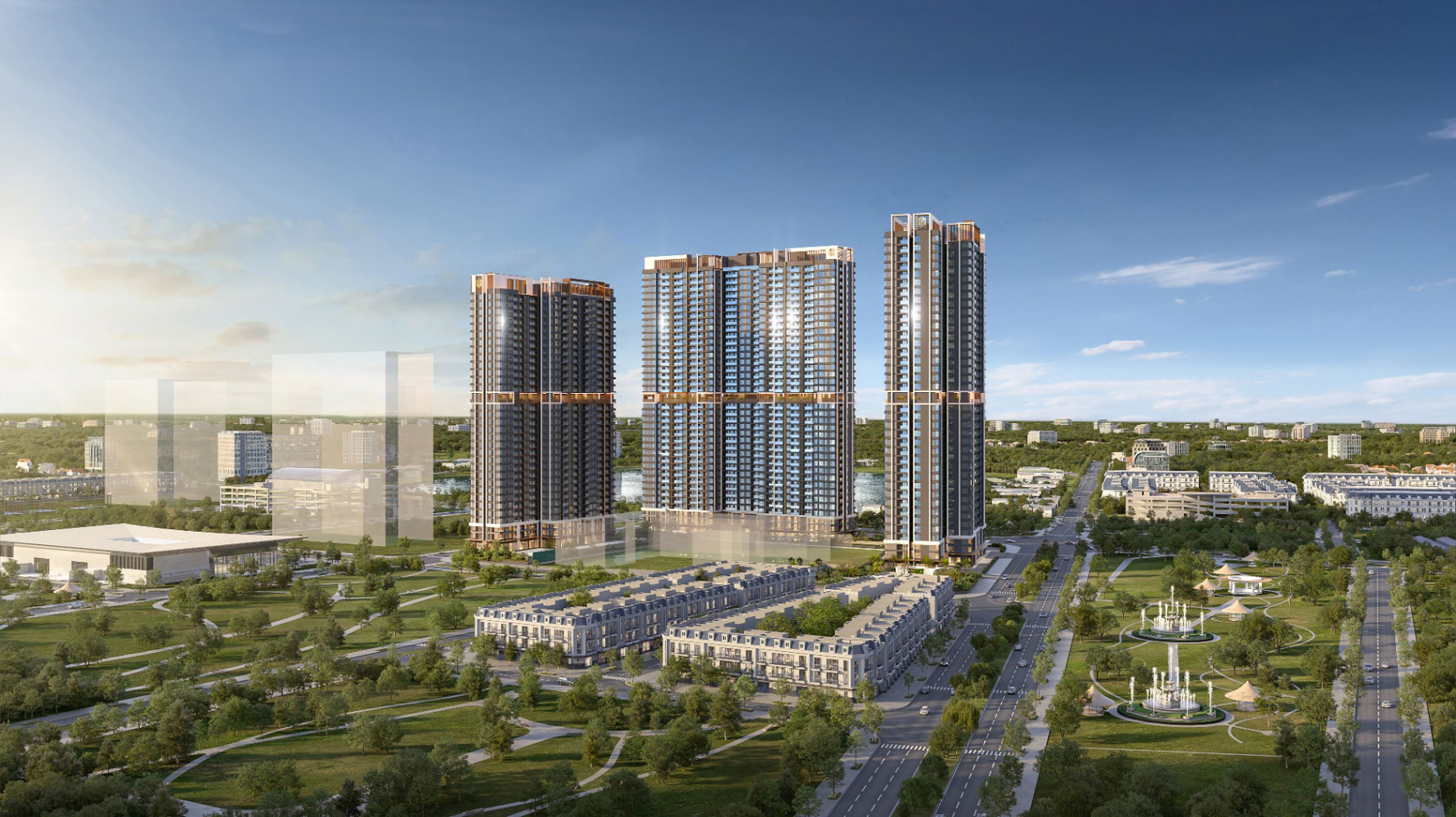 Masteri Lakeside_project Overall Perspective